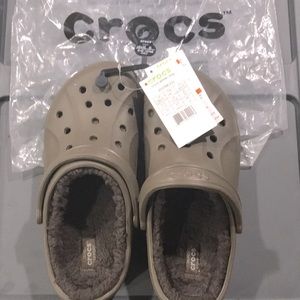 New Crocs Winter Clogs Slate Grey US Women’s 10